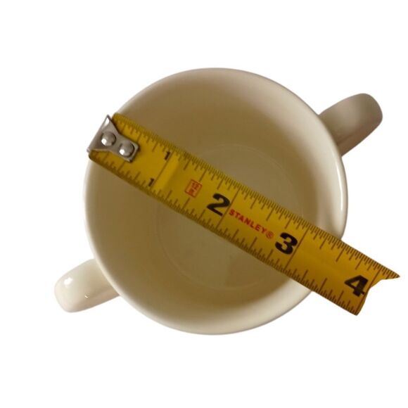 Bunnykins Hug A Mug Bunnies Blowing Bubbles NEW No Box 2 Handles ROYAL DOULTON.  - Picture 2 of 16